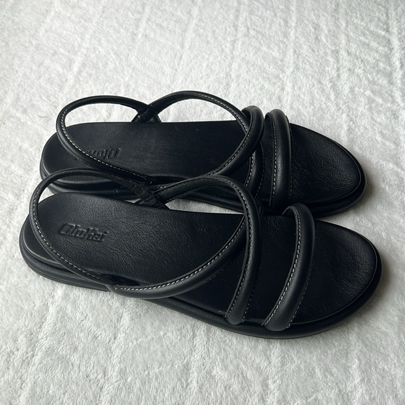 OluKai Tiare Strappy Leather Sandals - Picture 11 of 16